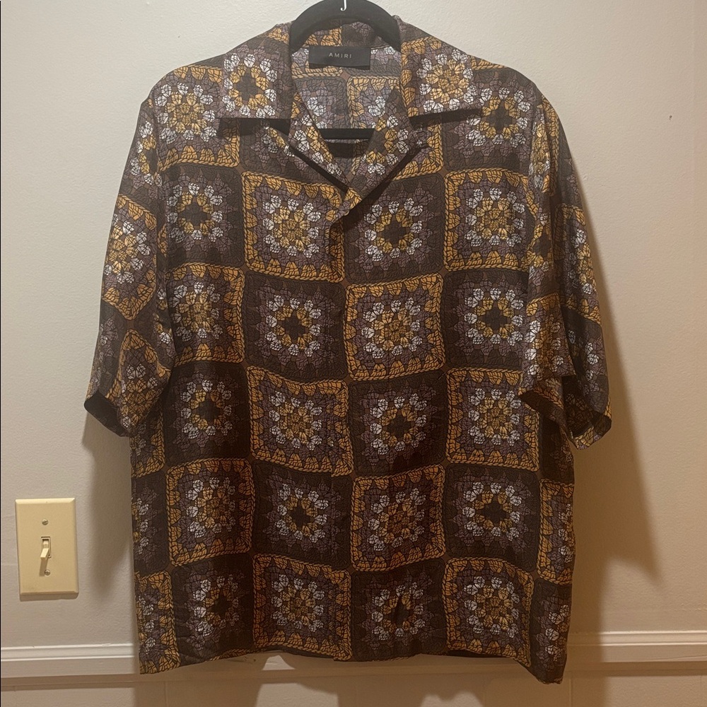 AMIRI Multicolor Patterned Shirt